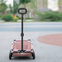 Foldable Pet Carriage Lightweight Pet Carriage with Basket Portable Strolling Cart for Cats, Travel