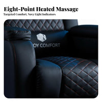 Reclinable Reclining Gaming Sofa Adjustable rearrest Multi-Position Recliner Heavily Cushioned Lounge Chair Ergonomic Design for video game enthusiasts, Internet Cafe Owners, Movie aficionados, Game Room, Bedroom, Home Theater