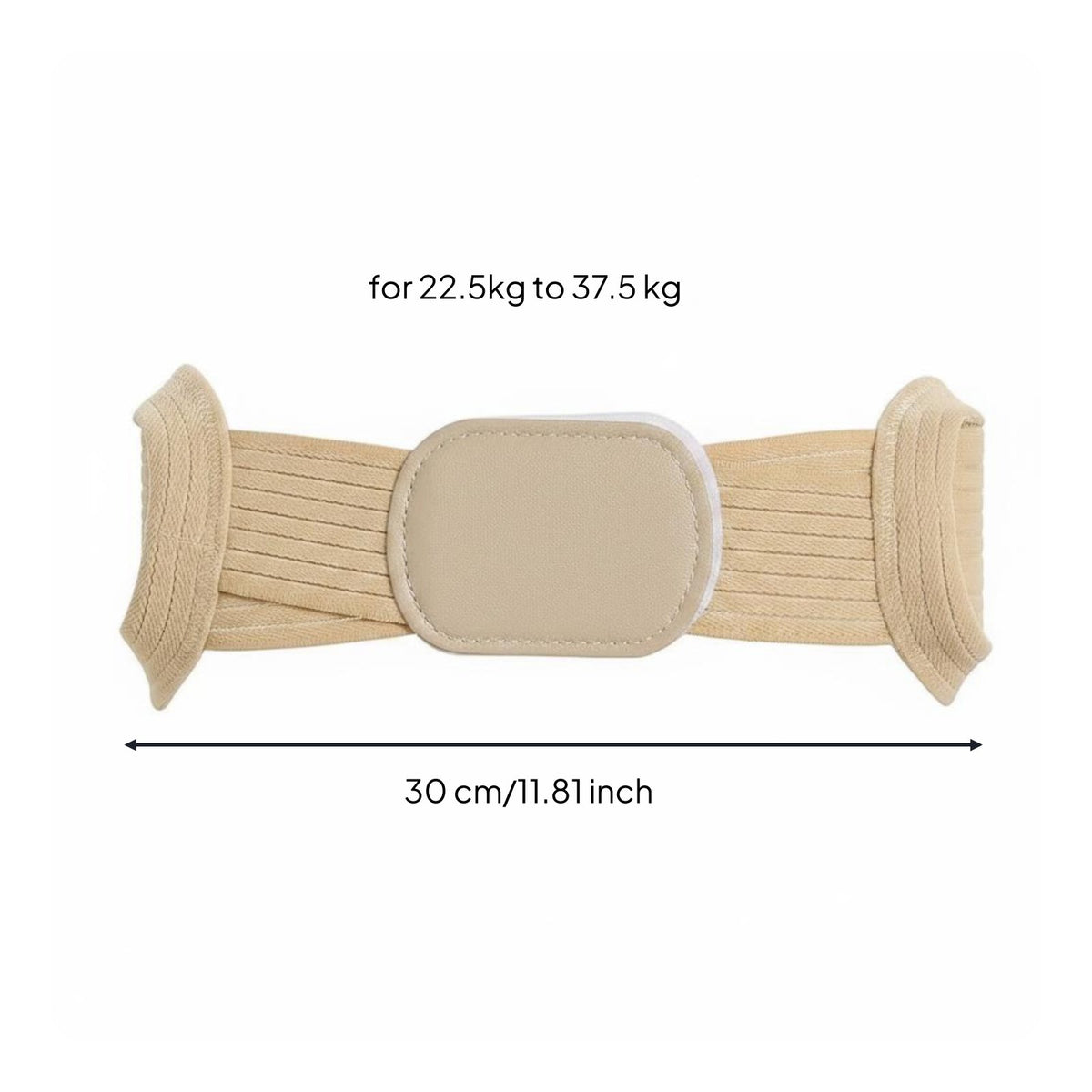 Invisible Under Clothes Hunchback Corrector Brace Gender-Neutral Back Posture Corrector Lightweight for Students, Adults, Home