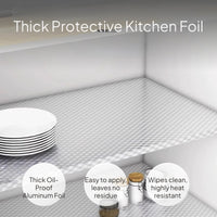 Thick Self-Adhesive Aluminum Foil Cabinet Liner