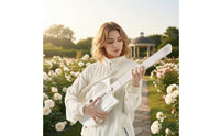 Easy to Learn Stringless Smart Guitar Built-in Speaker App-Controlled Practice Guitar for Beginners, Kids