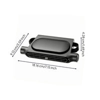 Cordless Seat-Back Car Fan 3000 mAh Rechargeable Car Fan Compact
