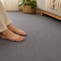 rolled carpet