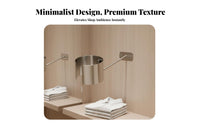 Wall Mounted Cuff Rack Sturdy and Sturdy Wall Mounted Rack Rust-Resistant Shirt Display Stand for Clothing Stores, Boutiques, Showrooms