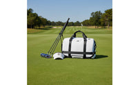 Golf Clothes Effortless to Pristine Golf Duffel Bag Water Resistant Shoe Compartment Duffel for Golfers, Outdoor