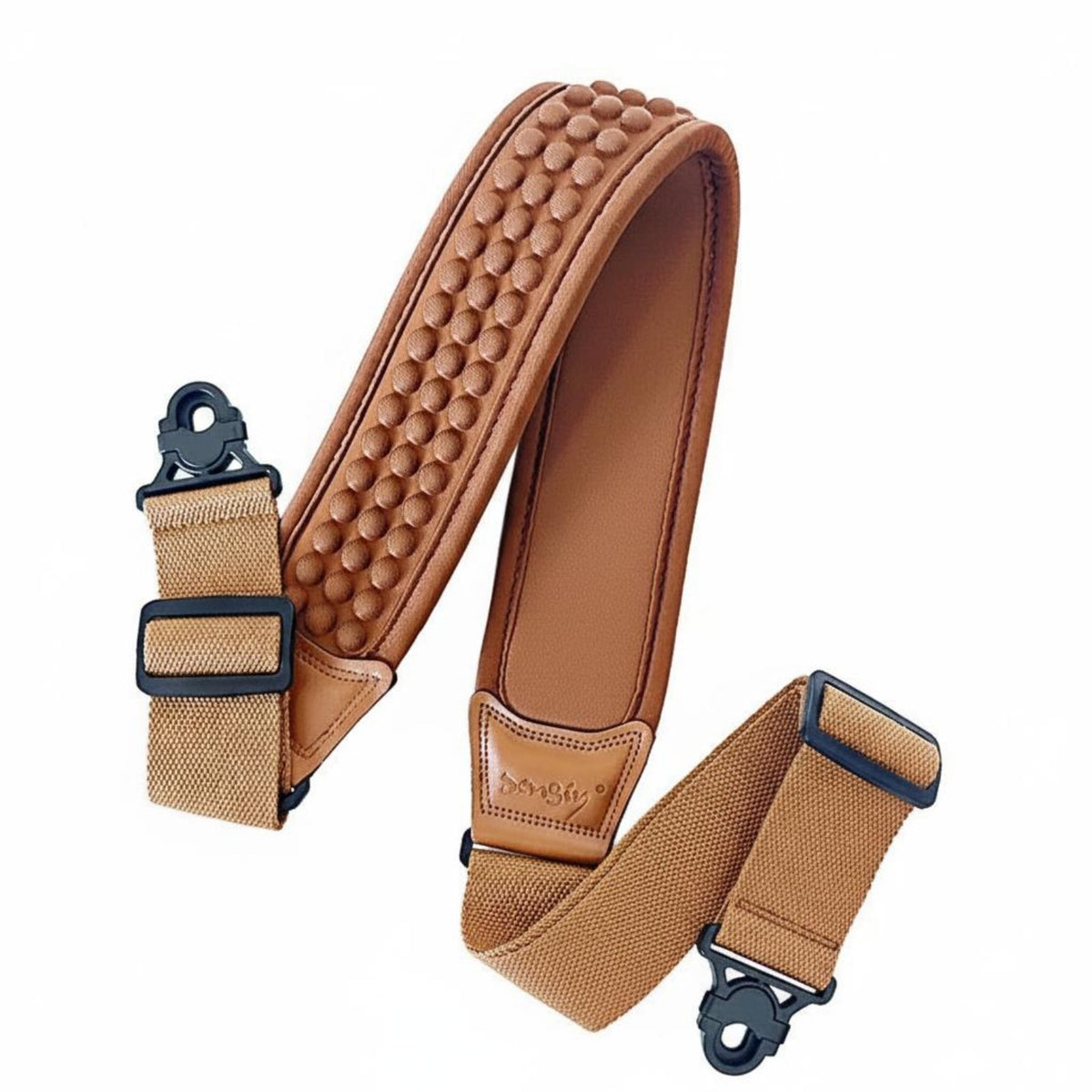 Comfortable Pressure Relief Guitar Strap Universal Compatibility Padded Guitar Strap Long-Lasting for Long Practice Sessions