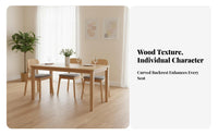 Hardwood Wood Construction Wooden Ladder spine Chair Commercial Grade Indoor Furniture adaptable Use Supportive spinerest for Restaurant Owners, Interior Designers, Homeowners, Cafe, Dining Room, Kitchen