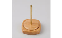 Yarn Spindle Holder Tangle Wooden Yarn Holder Easy Assembly Craft Tool for Knitters, Fiber Artists