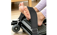 Stretching Strap with Metal Hooks Double-Loop Stretching Strap with Loops Adjustable-Length for Yogis, Stretching