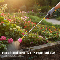 Telescopic Spray Lance Long-Lasting Telescopic Spray Rod Extendable Spray Lance Easy Installation Stainless Steel Spray Pipe
