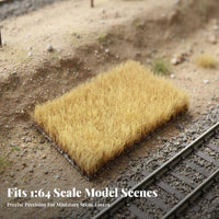 Hand Tear Grass Sheet DIY Model Grass Clusters Easy to Use Model Terrain Tufts for Hobbyists, Wargamers Dioramas, Sand Tables, Fairy Gardens