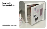 Personal Combination Safe Portable Combination Lock Box Water-Resistant for Home
