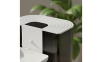 Constant Temperature Heated Feline Water Fountain Easy to Clean Tilt Pour Water Fountain Quiet Large Capacity for Cats, Pets, Dogs, Indoor