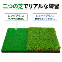 Golf Practice Mat, Indoor/Home/Yard Compatible, 60x30cm, PP/PE+EVA Material, Non-Slip