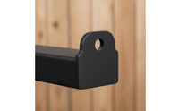 Padlockable Sliding Bolt Lock Weather Resistant Heavy Duty Gate Latch Powder Coated Padlockable Slide Bolt for Pet Owners, Parents