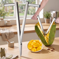 Jackfruit Cutter T-Shaped Handle Stainless Steel Jackfruit Cutter Kitchen Helper