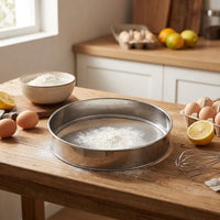 15cm Round Fine Mesh Sieve, Stainless Steel Flour Sieve, Sieves and Strainers for Baking, Kitchen Strainer