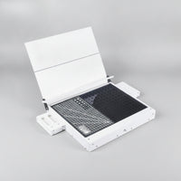 Model Assembly Workbench Portable Hobby Station with Cutting Mat Compact Desktop Organizer for Hobbyists