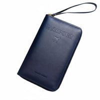 Electronic Blocking Travel Document Holder Large Capacity Electronic Blocking Travel Organizer Lightweight Pouch for Vacation