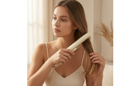 Scalp-Lifting Volumizing Iron Smooth Straightening Iron with Curved Plate Less Frizz Hair Straightener with Suspended Plate for Home