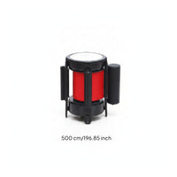 Compact Retractable Barrier Belt Long-Lasting Retractable Belt Cassette Easy to Install Heavy-Duty for Business Owners, Event Planners