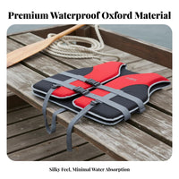 Flotation Vest Lightweight Grown-up Flotation Vest Fishing Buoyancy Vest Fast-Release Buckles EPE Foam Filled for Grown-up S
