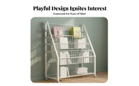 book display unit with Toy Bins Multifunctional Kids Shelving Unit with Bins for Parents