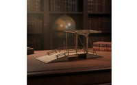 Handmade Gift WWII Display Scene Bridge Historical Reproduction 1:72 Scale Bridge Kit for Hobbyists, History Buffs, Desktop Display