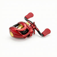 Low-Profile Baitcasting Reel Ultra-Light Low-Profile Casting Reel Baitcaster Metal Alloy Lightweight for Anglers
