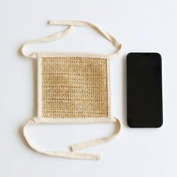 Woven Hamster Hammock, Hanging Hammock for Hamsters with 25cm Hanging Rope, Chewable Bed for Small Animals