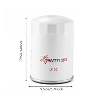Style Spin-on Fuel Filter Component Cylindrical Replacement Component for Refueling Equipment