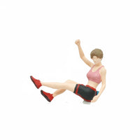 3 Pieces Micro Landscape 1:64 Rock Climber Figure Sand Table Rock Climber Figurine Miniature Scene Scene Mountain Climbing Model Person High Precision