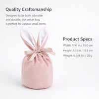 Velvet Drawstring Gift Bags for Candy, Face Treat Bags for Party Favors, Large Size Wedding Gift, Decorations Gift Bags, Soft Velvet Pouch