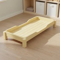 Multiple Styles Kindergarten Sleeping Bed Easy Assembly Stackable Kids Bed School Furniture for Preschoolers
