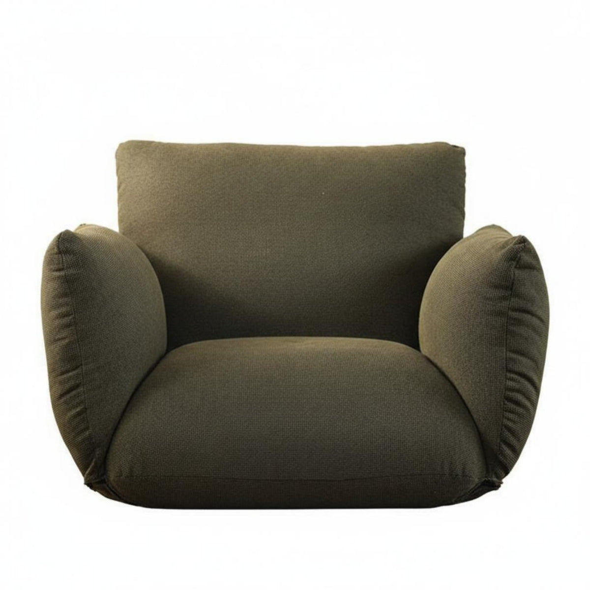 Space-Saving Design Adjustable Floor Lounger Reclining Function Adjustable rearrest Lounger Padded pad Single Sofa Minimalist design for Apartment Dwellers, Students, Small Spaces, Living Room, perusing corner, Home Office