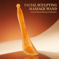 Gua Sha Facial Massage Tool Resin Face Sculpting for Lifting, for Skincare and Beauty Enthusiasts