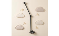 Wooden Mobile Holder with Clamp Minimalist Houten Mobielarm Voor Wieg Mobielarm Van Beukenhout Space-Saving for Infants, Nursery