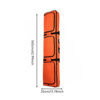 Large Capacity Ski Bag Multiple Carry Handles Single/Double Snowboard Bag Waterproof Athletic Gear Storage for Snowboarders