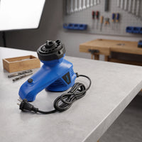 Electric Drill Bit Sharpening Machine Compact Drill Bit Grinder Tabletop Sharpening System Corded for DIYers, Hobbyists, Home Workshop, Tool Room