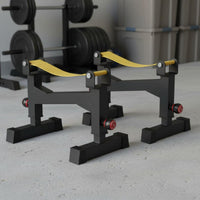 High Load Bearing Adjustable Deadlift Stand Heavy Duty Deadlift Block Protects Your Back Barbell Lift Substitute Long-Lasting Construction for Weightlifters, Powerlifters, Home Gym