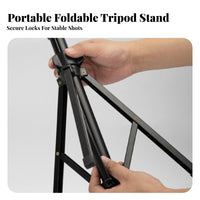 Adjustable Broadcast Stream Stand Lightweight Extendable Ph Single Tripod Selfie Stick Tripod Multi-Functional Mobile Accessory