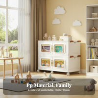 Multi-Functional Mobile infant Drawer Organizer Large Capacity textile Drawer storage universal Rounded Corners Nursery Furniture Space-Saving Design for young children, Parents, Playroom, Bedroom, Living Room, Hallway