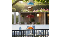 Bird Feeder Rain Cover Rainproof Bird Feeder Cover Clear for Gardeners, Garden, Backyard, Balcony