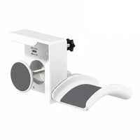 Headphone Stand Rotatable Design Display Clamp Headphone Hanger Curved Support Screen Side Headset Mount for Enthusiasts