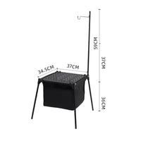 Aluminum Camping Table Multi-Use Portable Camping Table Carry Bag for Campers, Adventure Seekers