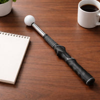Non-Slip Retractable Golf Swing Practice Aid Ergonomic Retractable Golf Practice Aid Stainless Steel Training Aid Compact