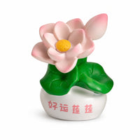 Desktop Ornament Sculpted Miniature Figurine Cute for Bookshelf, Entryway