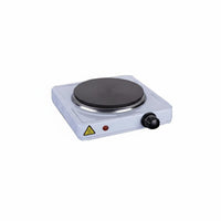 1000W High Power Single Coil Burner Multi-Functional Portable Electric Hot Plate Compact Design Single Coil Electric Burner Even Heating for Students, Travelers, Dorm Room, Office, Travel