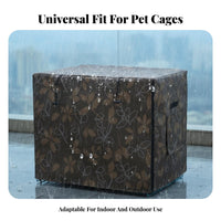 Insulated Enclosure Cover Water-Resistant Dog Enclosure Weather Guard Waterproof Kennel Protector for Feline Owners, Outdoors, Outdoor, Backyard