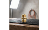 M22 Male to Male Connector Power Washer Hose Coupler Plumbing Hardware Leak-No-Leak Design for Outdoor